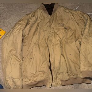 Sean John Light Brown Bomber Jacket
